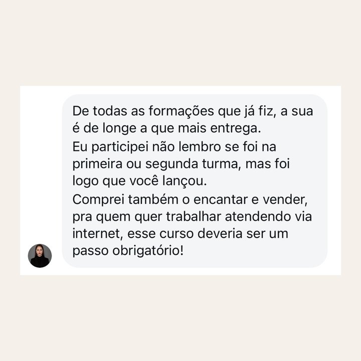 Depoimento de aluna da Formação em Consultoria de Imagem