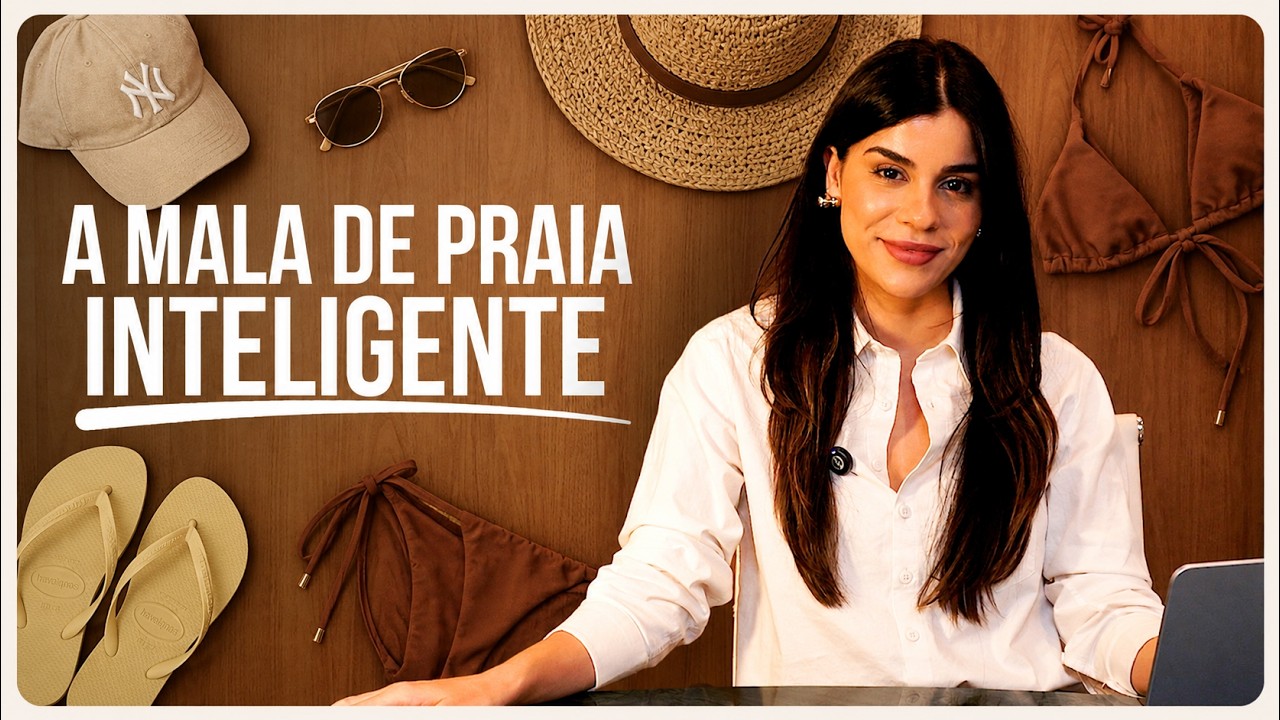 Mala de Praia: 6 Regras para Levar Menos e Aproveitar Mais